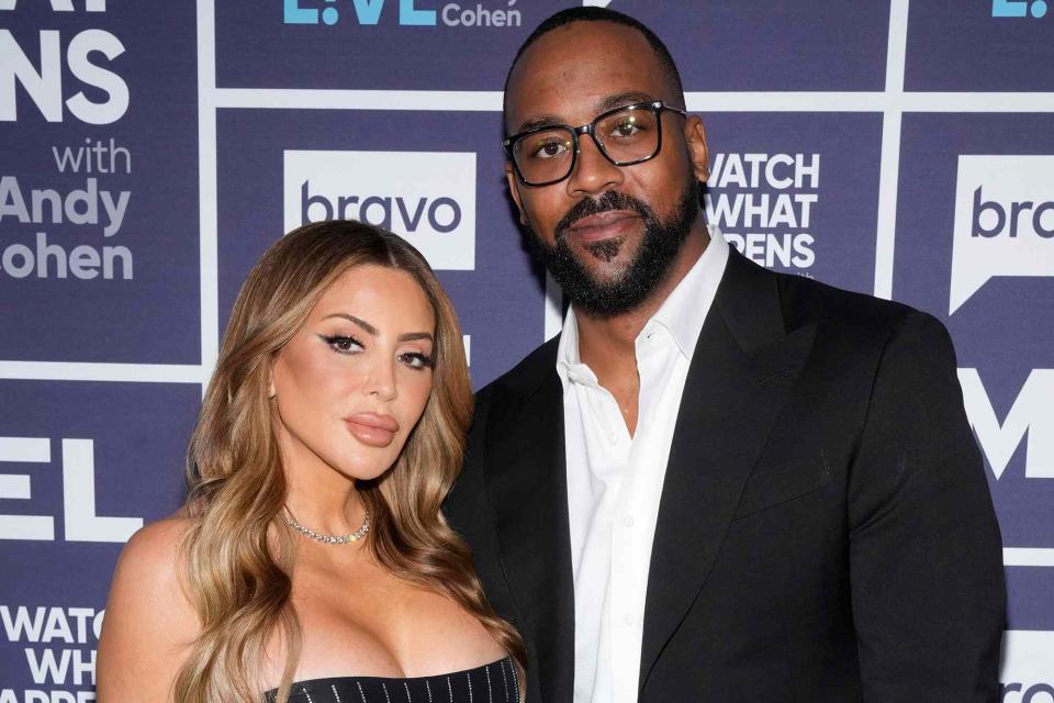 <p> Charles Sykes/Bravo via Getty</p> Larsa Pippen and Marcus Jordan