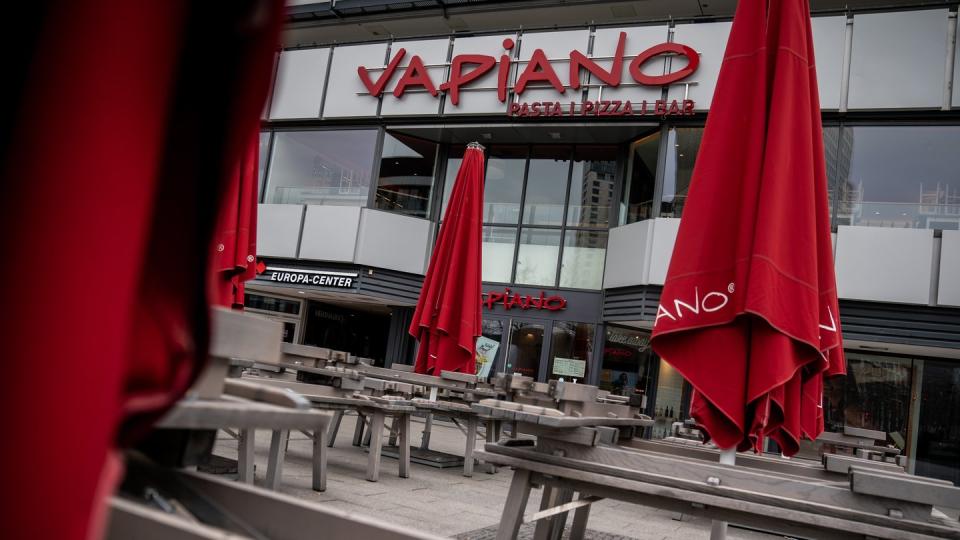 Das Restaurant «Vapiano» bleibt geschlossen.