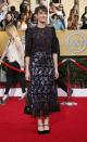 Actress Amanda Peet arrives at the 20th annual Screen Actors Guild Awards in Los Angeles, California January 18, 2014. REUTERS/Lucy Nicholson (UNITED STATES Tags: ENTERTAINMENT)(SAGAWARDS-ARRIVALS)