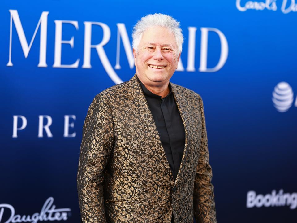 Alan Menken attending the world premiere of the live-action version of "The Little Mermaid" in 2023.