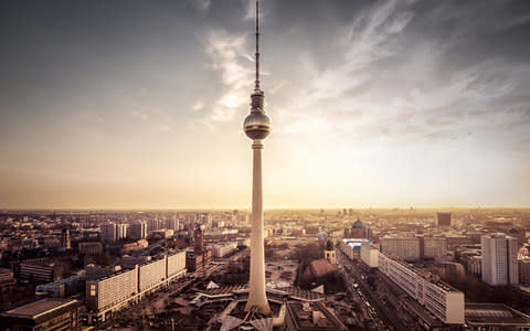 Alexanderplatz’s TV Tower - Credit: getty