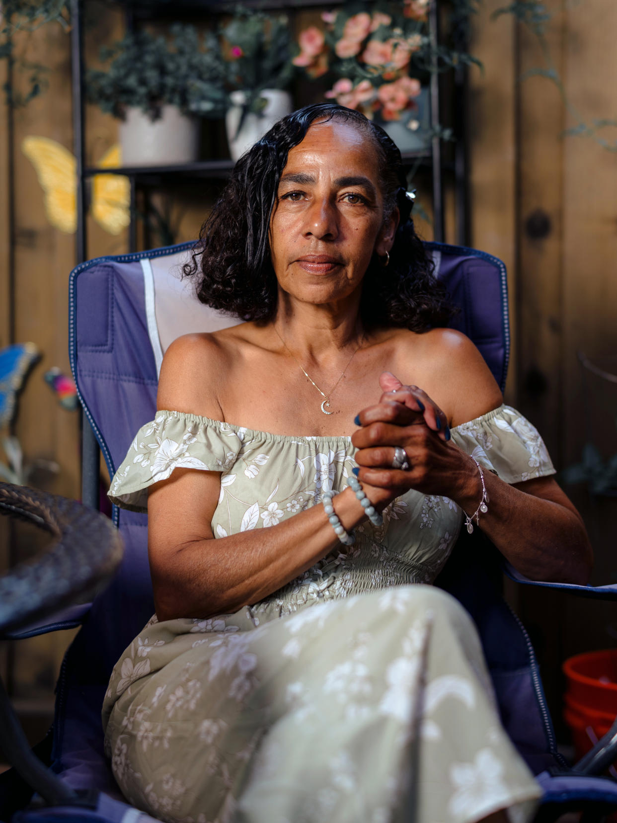 After a DNA analysis, Jeanette Batchelor-Young found out she might be related to a victim of the Tulsa Race Massacre.  (Andri Tambunan/The New York Times)