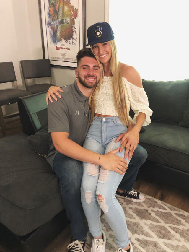 Love Lives  Milwaukee Brewers Player Garrett Mitchell and Wife Haley Cruse  Mitchell's Relationship 