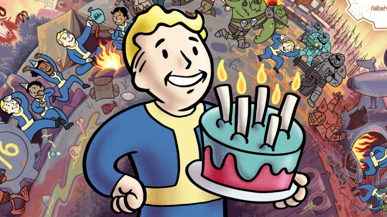  Happy Fallout Day. 