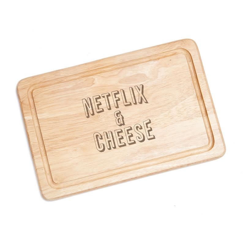 Netflix & Cheese Board