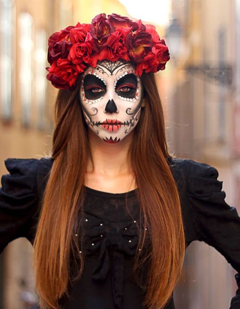 Maquillage Dia De Los Muertos classique