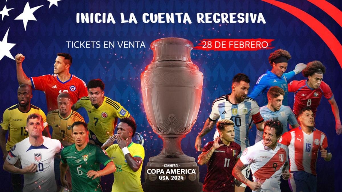 ¿Cuándo y dónde se pueden comprar las entradas para la Copa América 2024?