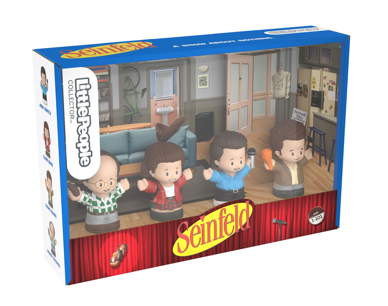 Seinfeld joins Fisher-Price's Little People Collection line. (Photo: Courtesy of Fisher-Price)