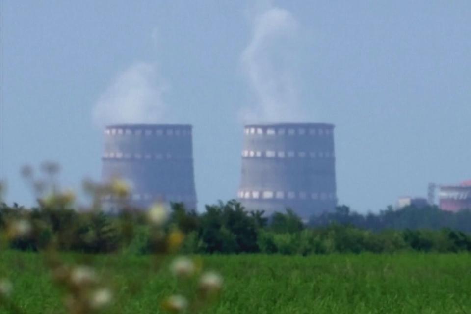 札波羅熱核電廠危機一觸即發，烏克蘭政府也開始向民眾發放碘片。（路透社）