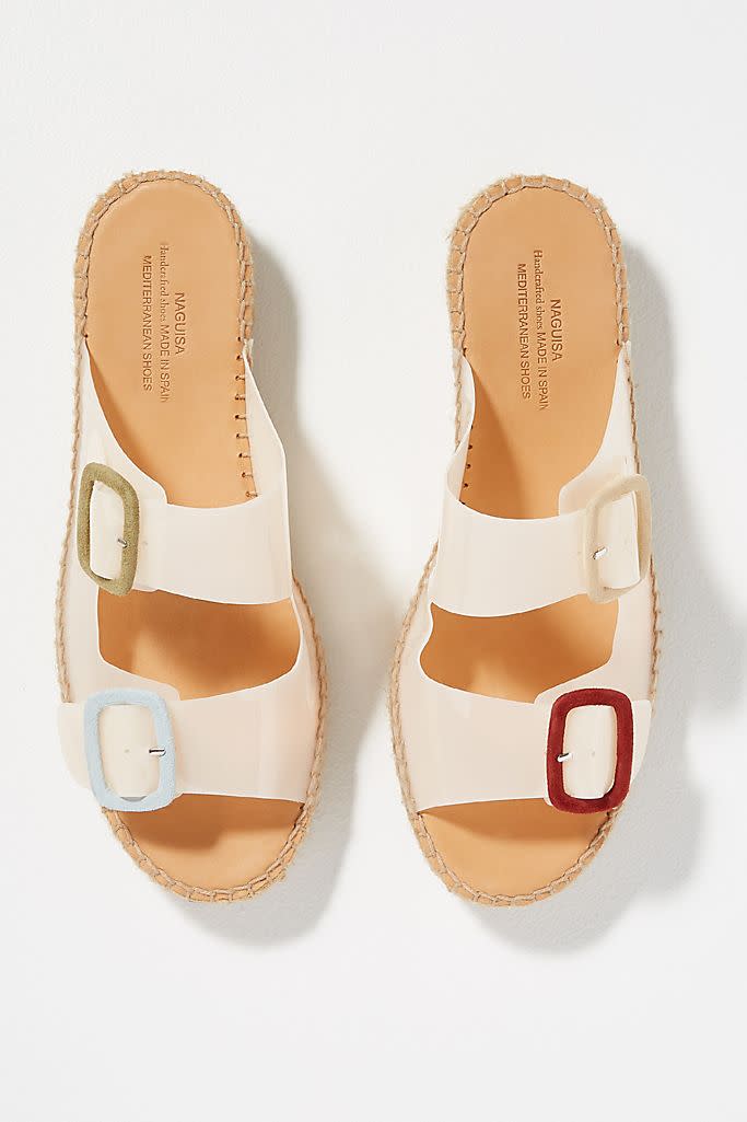 Buckle Espadrille Sandals (Anthropologie)