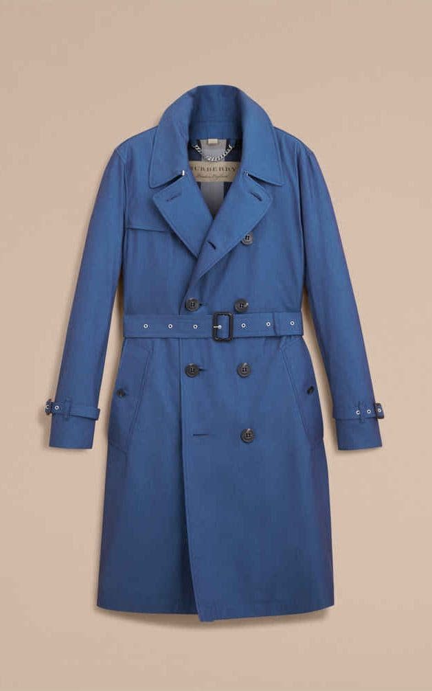 Tropical gabardine trench coat, £1,495, Burberry