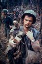 American Marines, Operation Prairie, near the DMZ during the Vietnam War, October 1966. (Larry Burrows—Time & Life Pictures/Getty Images) <br> <br> <a href="http://life.time.com/history/life-behind-the-picture-larry-burrows-reaching-out-1966/#1" rel="nofollow noopener" target="_blank" data-ylk="slk:Click here to see the full collection at LIFE.com;elm:context_link;itc:0;sec:content-canvas" class="link ">Click here to see the full collection at LIFE.com</a>