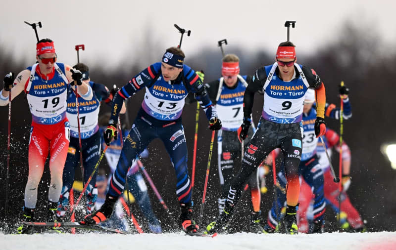 Biathletes compete during the World Championships. Norwegian capital Oslo, Autria's Hochfilzen and Finland's Kontiolahti have submitted applications to host the biathlon world championships in 2028 and 2029, ruling body IBU said on Thursday. Hendrik Schmidt/dpa