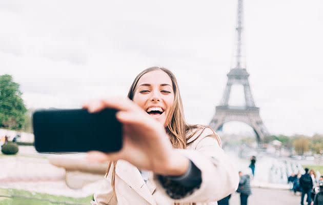 You can still brag to your Insta friends about having been to Paris via geotags. Photo: Getty Images