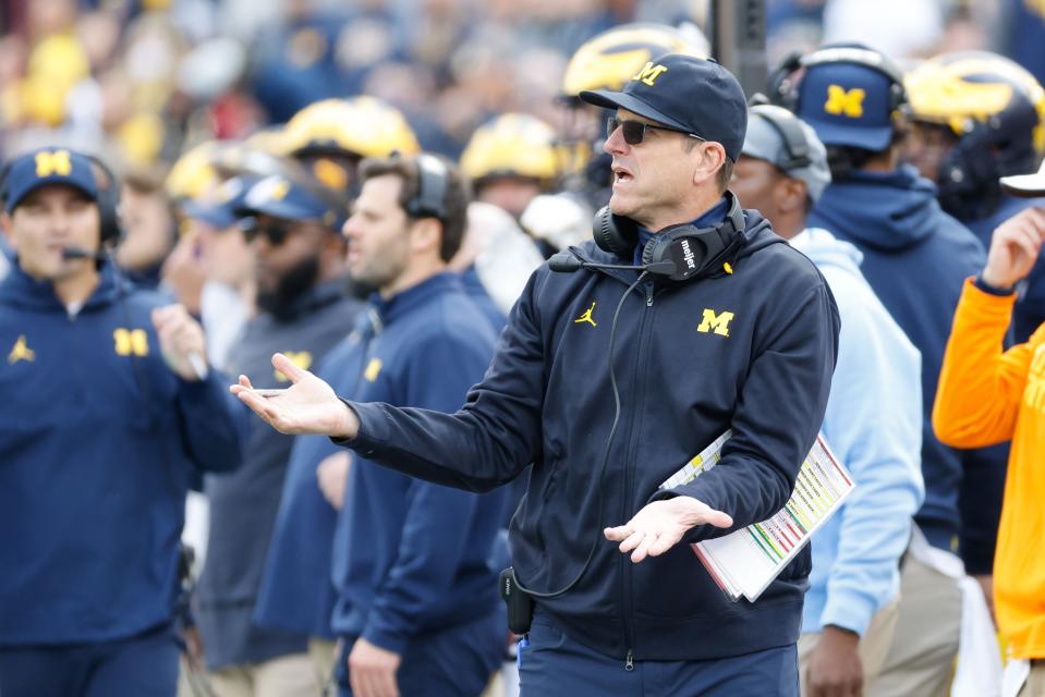Jim Harbaugh is 0-5 against Ohio State as Michigan coach.