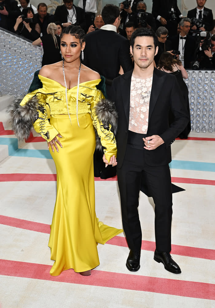 Ariana DeBose and Joseph Altuzarra