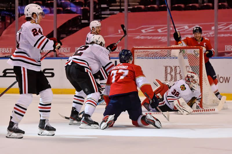 NHL: Chicago Blackhawks at Florida Panthers