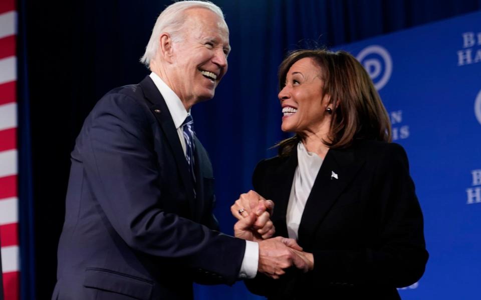 Joe Biden and Kamala Harris - Patrick Semansky/AP