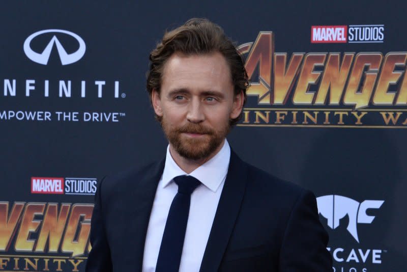 Tom Hiddleston attends the Los Angeles premiere of "Avengers: Infinity War" in 2018. File Photo by Jim Ruymen/UPI.