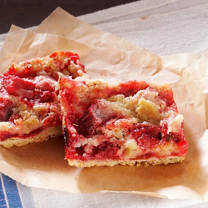 Gluten-Free Rhubarb Bars