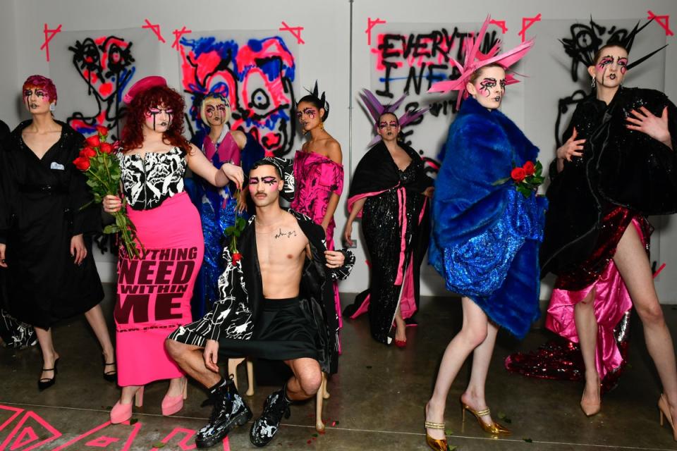 Adam Frost presentation during London Fashion Week February 2023 (Jed Cullen/Dave Benett)