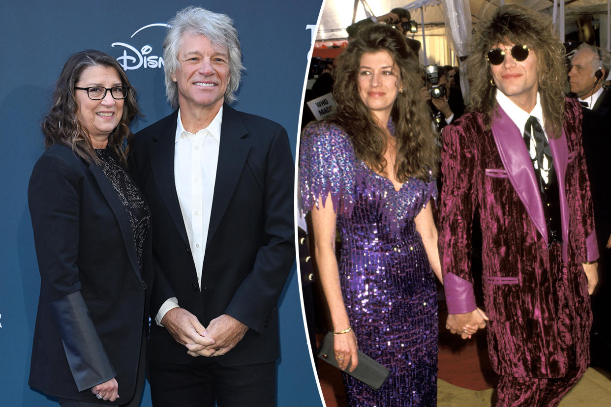 Jon Bon Jovi and his wife Dorothea Hurley.