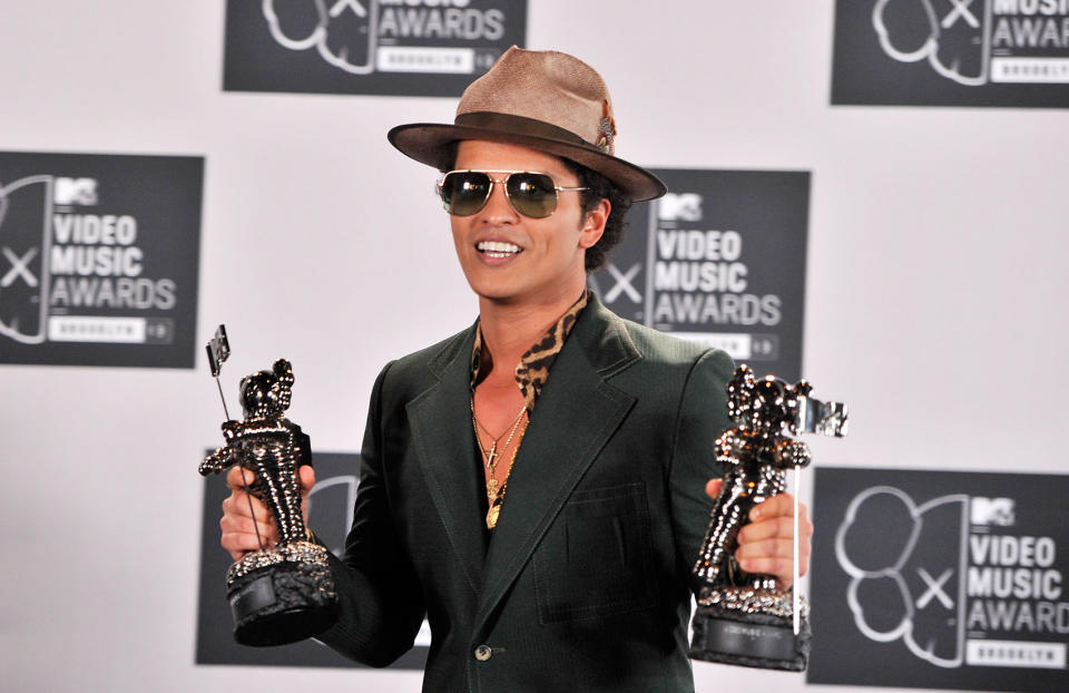 Isn’t the rather Michael Jackson-esque Bruno Mars due for a win in the Video of the Year category?