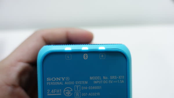 炫彩魔方 SONY SRS-X11 藍牙喇叭 開箱