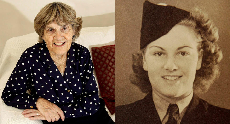 Joy Lofthouse was one of just 164 female Spitfires pilots during WWII (SWNS)