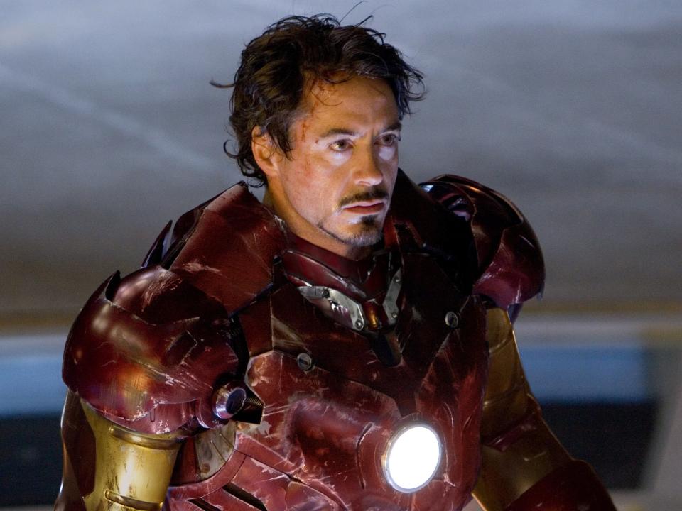 Robert Downey Jr as Iron Man (Zade Rosenthal/ Marvel)