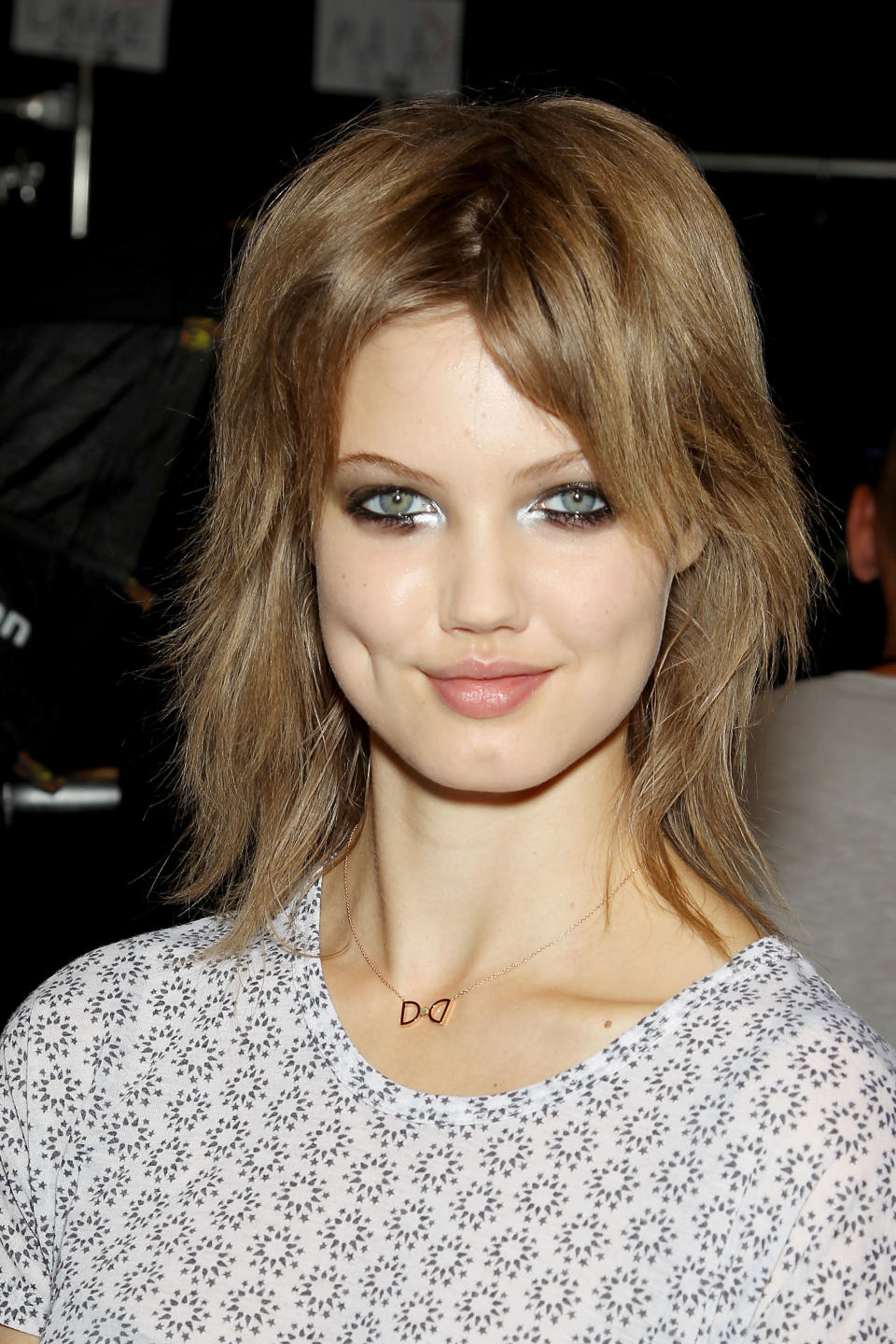 This image released by Starpix shows model Lindsey Wixson at the Jill Stuart Spring 2014 show during Fashion Week in New York, Saturday, Sept. 7, 2013. (AP Photo/Starpix, Marion Curtis)