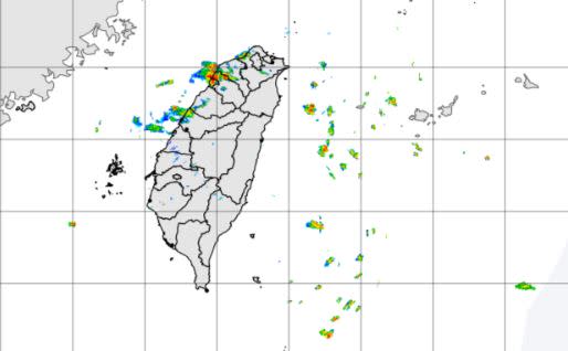 5縣市發布豪大雨特報。（圖／氣象局）