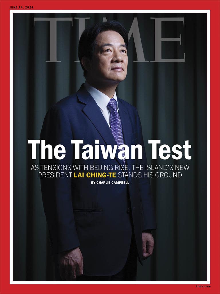 快新聞／賴清德登《時代雜誌》封面　謝金河：看好台灣的人有福氣