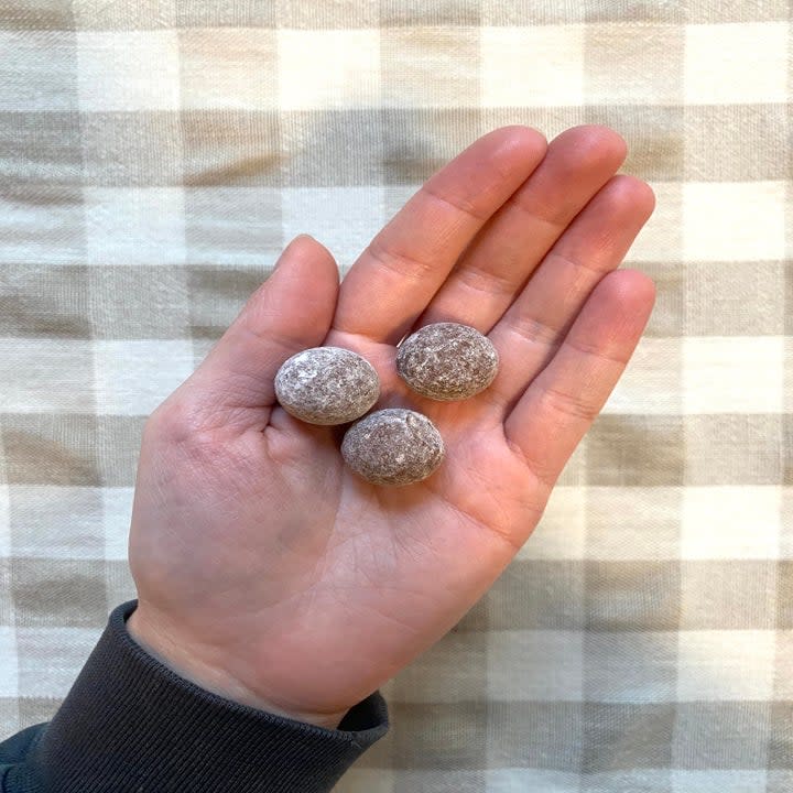 A close-up of whole Cinnamon Bun Truffles