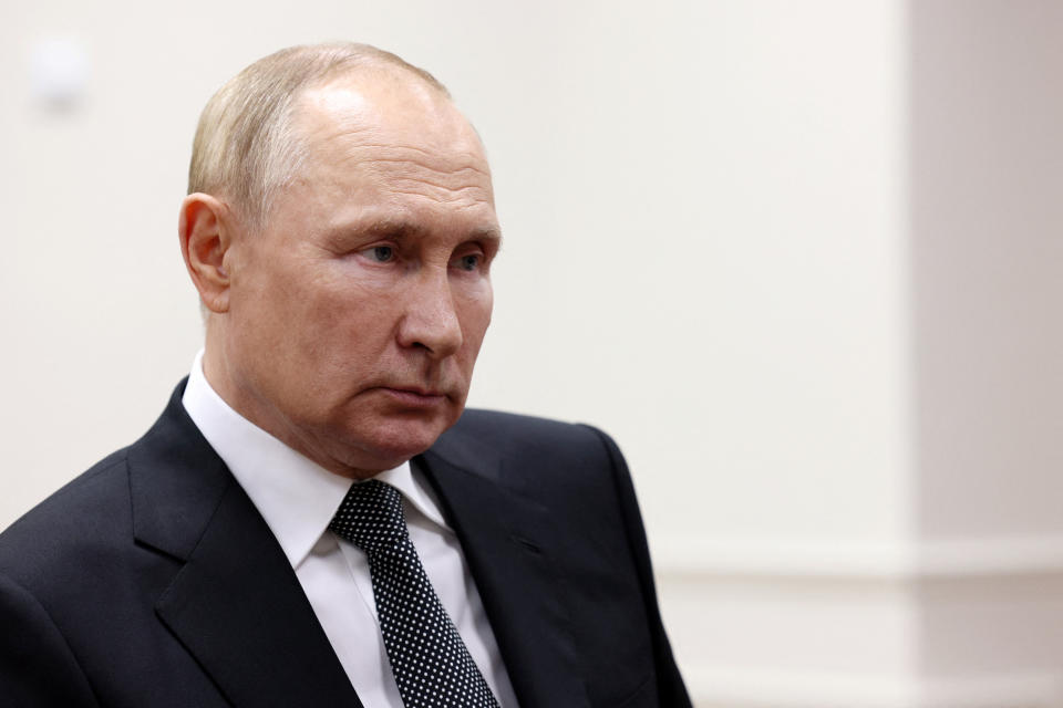 Russian President Vladimir Putin pictured