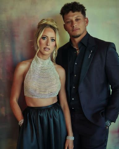 <p>Preston Smith Photography</p> Brittany Mahomes and Patrick Mahomes.