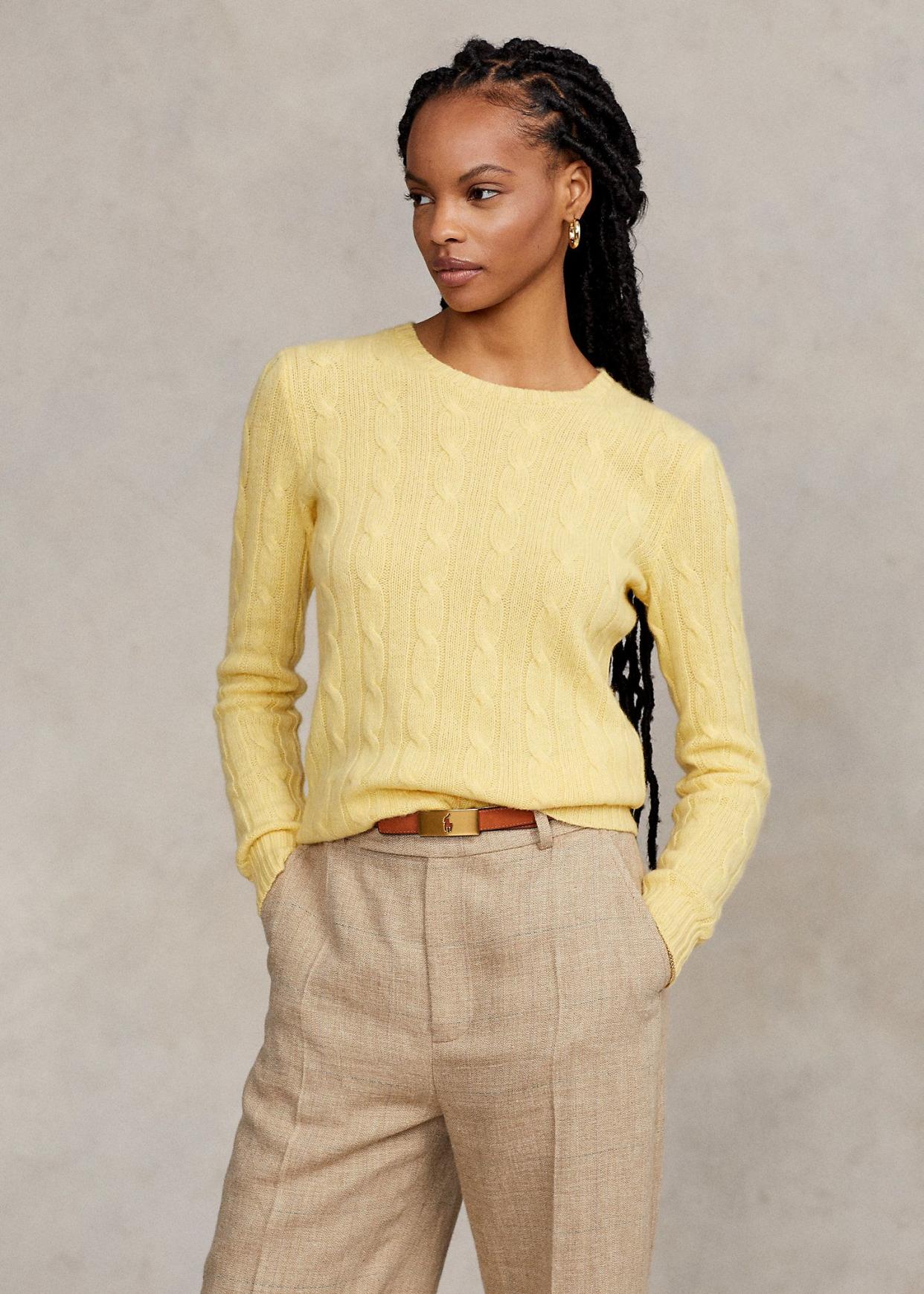 <p><a href="https://go.redirectingat.com?id=74968X1596630&url=https%3A%2F%2Fwww.ralphlauren.com%2Fwomen-clothing-sweaters%2Fcable-knit-cashmere-sweater%2F532618.html&sref=https%3A%2F%2Fwww.townandcountrymag.com%2Fstyle%2Fg46065330%2Fbest-cashmere-sweaters%2F" rel="nofollow noopener" target="_blank" data-ylk="slk:Shop Now;elm:context_link;itc:0;sec:content-canvas" class="link rapid-noclick-resp">Shop Now</a></p><p>Cable-Knit Cashmere Sweater</p><p>ralphlauren.com</p><p>$398.00</p>