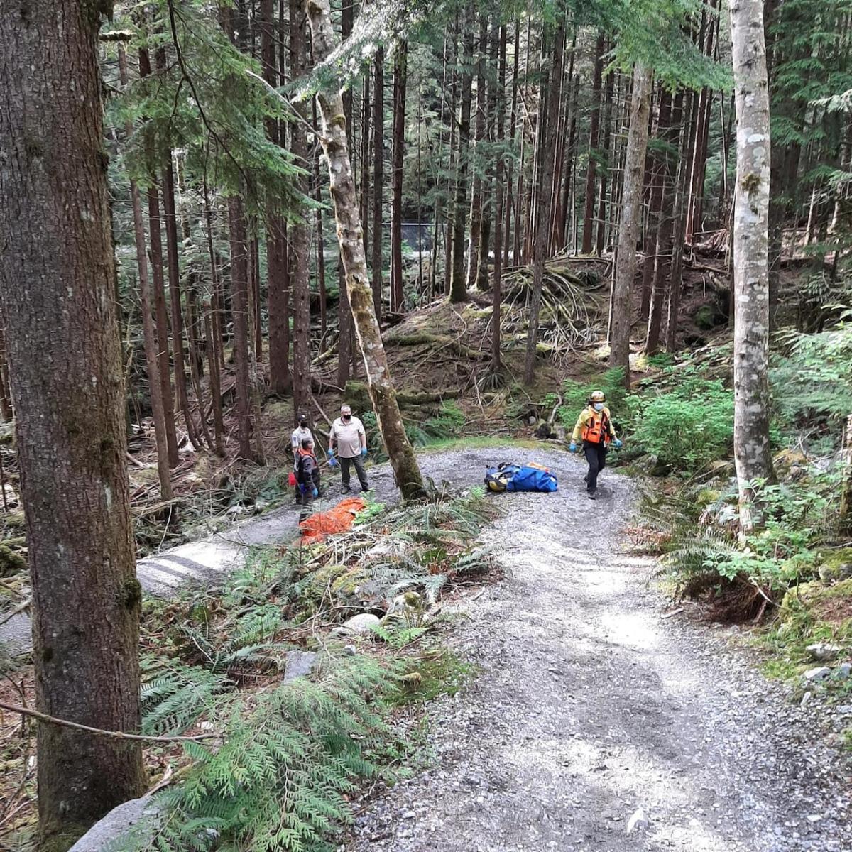 3 rescued hikers were unprepared, began late: North Shore Rescue