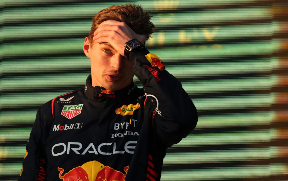 Max Verstappen after winning the Australian Grand Prix - AFP/Martin Keep 