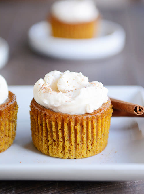 Pumpkin Pie Cupcakes