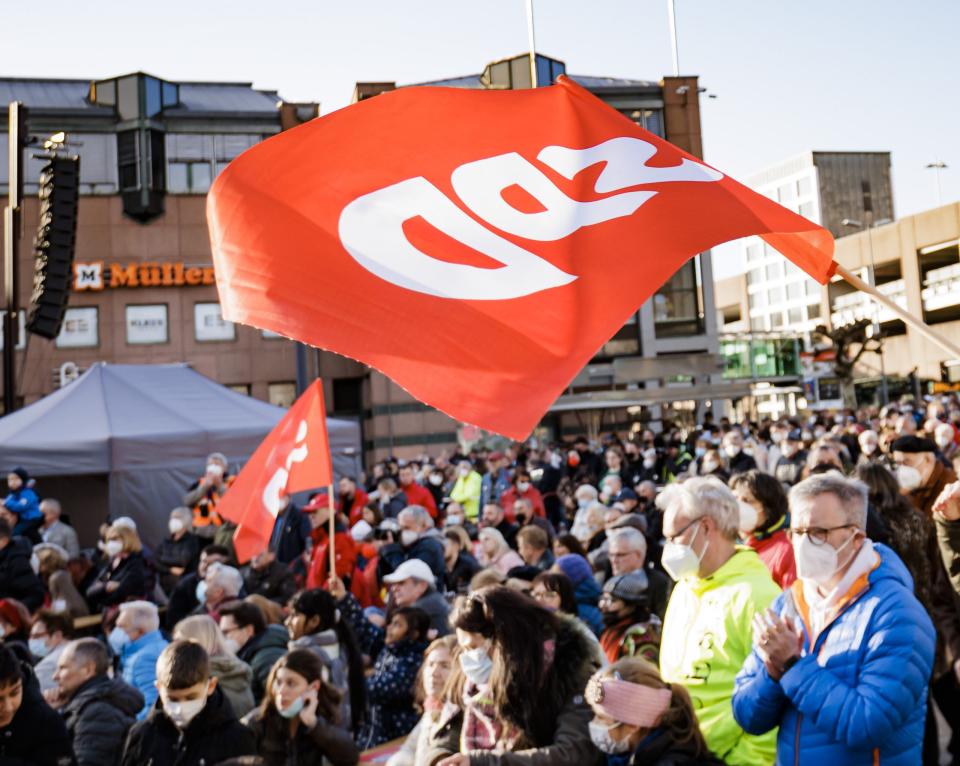 Eine Wahlkampfveranstaltung der SPD im Saarland