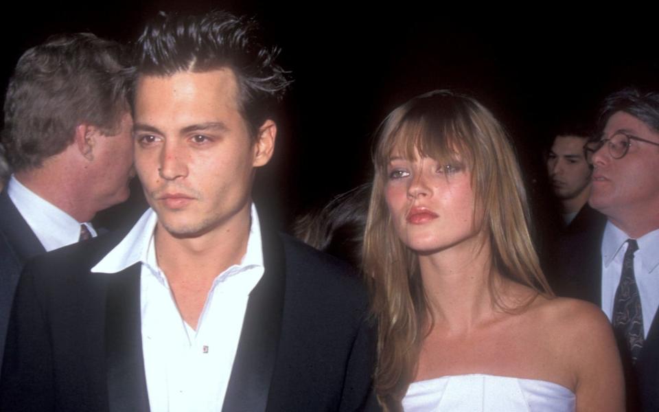 Kate Moss and Johnny Depp - Barry King/WireImage