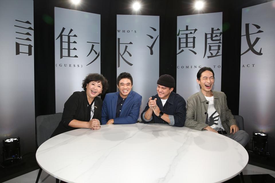 右起，演員黃河、黃遠、潘親御三人皆是年少成名的優秀演員（圖／鏡電視）