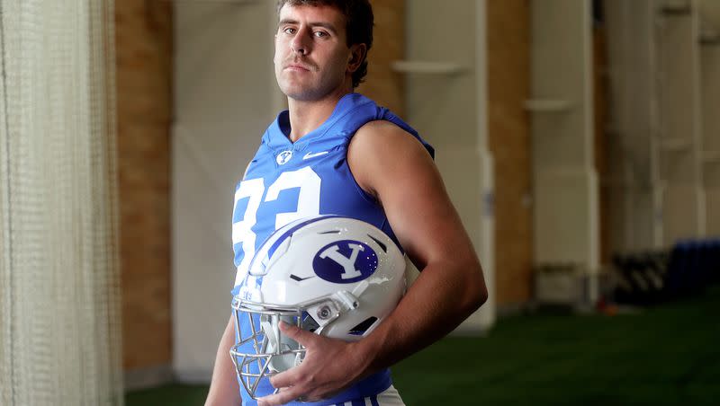 BYU tight end Isaac Rex is among 24 former and current Cougars who received their degrees this spring.