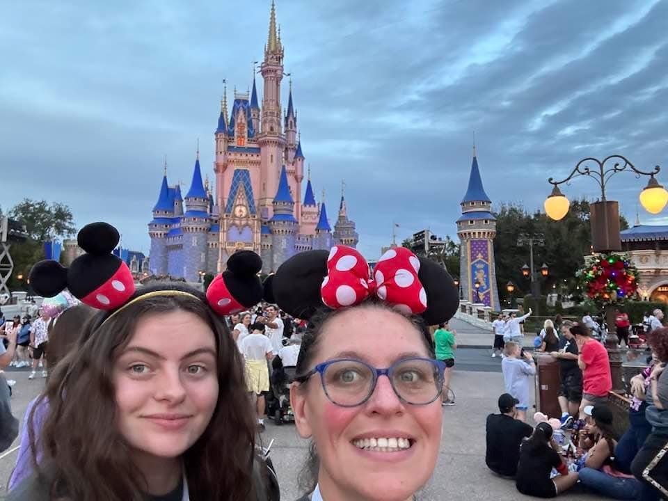 Elizabeth Dauterman and her mother, Melissa, recently returned from the Gary Sinise Foundation Snowball Express, an event held each December as a way to honor family members who have lost a loved one to war. Part of the week includes a trip to Walt Disney Resort.