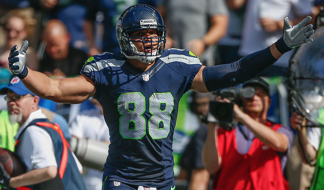 Jimmy Graham dominated Sunday (Getty)