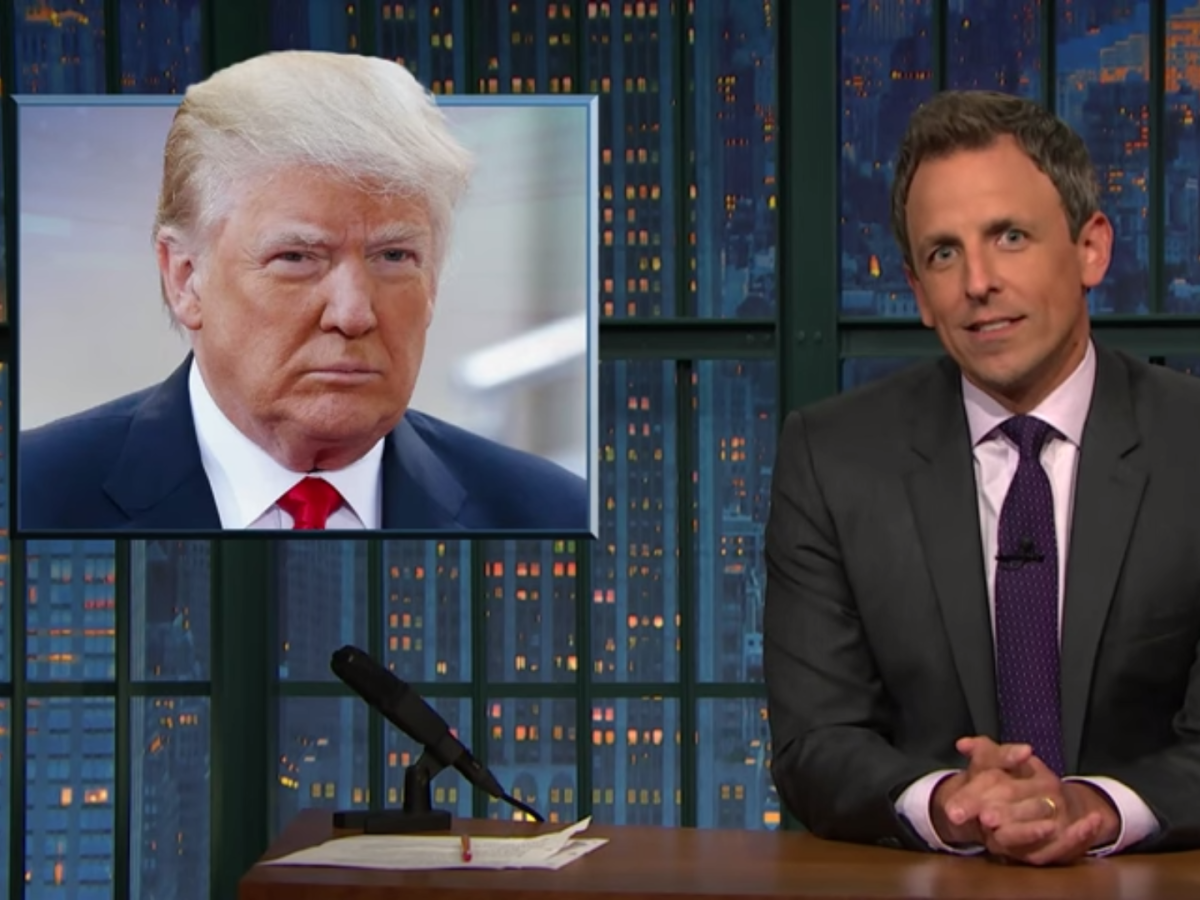 Seth Meyers Takes A Closer Look At Donald Trumps Disastrous Week 