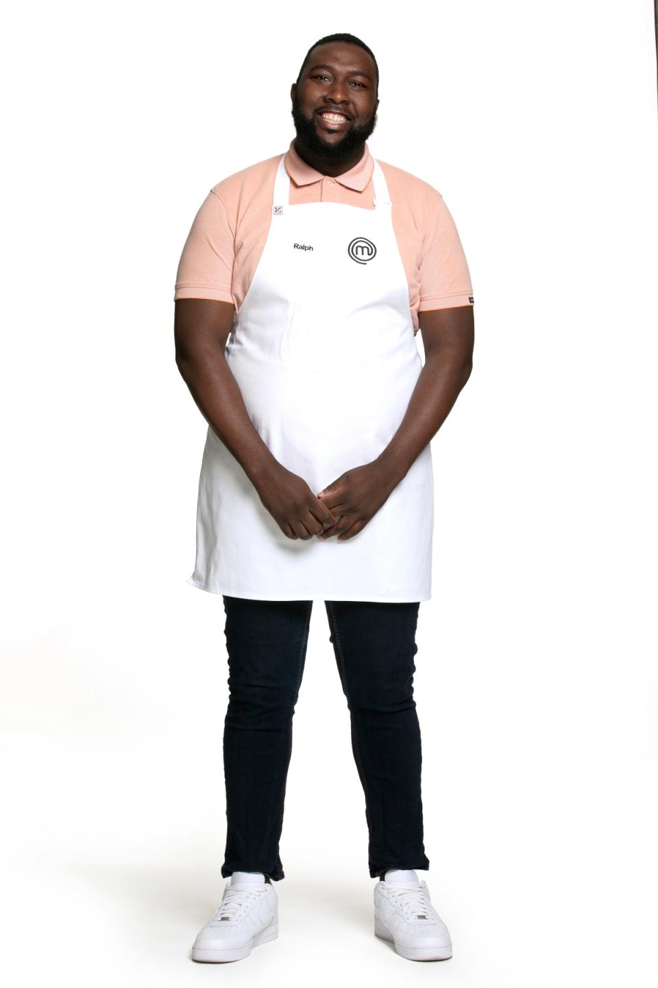 Ralph is looking forward to sharing his Zimbabwean culture, traditions and cuisine with the judges, as well as the rest of Australia. Source: Network 10