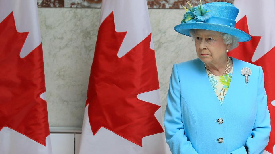 Queen Elizabeth II visits the Canadian Museum of Nature on June 30, 2010 in Ottawa, Canada. The Queen and Duke of Edinburgh are on an eight day tour of Canada starting in Halifax and finishing in Toronto. The trip is to celebrate the centenary of the Canadian Navy and to mark Canada Day. On July 6th The royal couple will make their way to New York where the Queen will address the UN and visit Ground Zero.