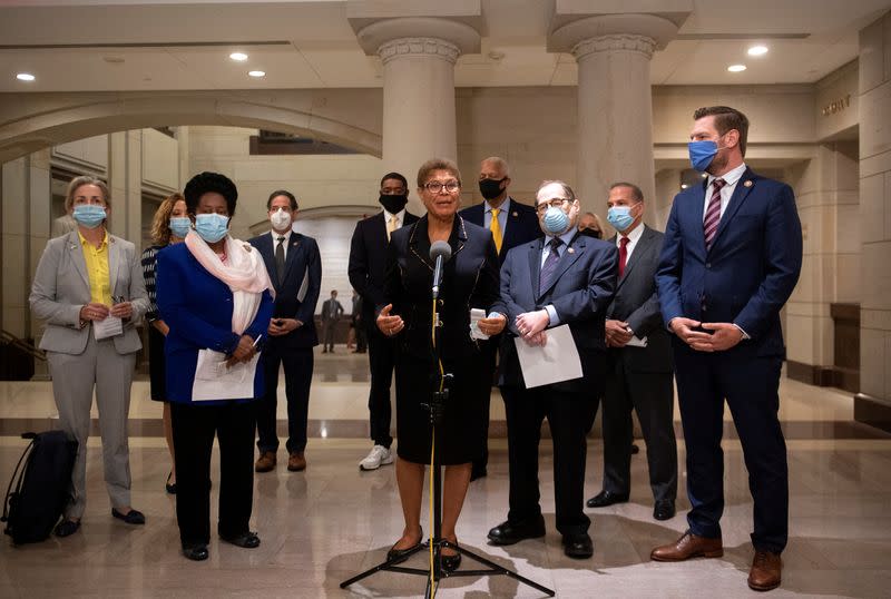 FILE PHOTO: House Judiciary Committee markup of the Justice in Policing Act